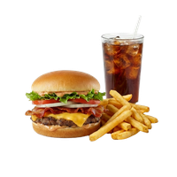 Double Bacon Cheeseburger Combo